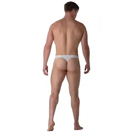 WOH G-String unifarben Schwarz / Weiß XL 1er Pack