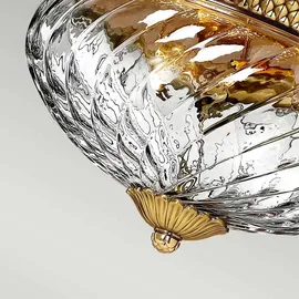 Elsteadlighting Plantation 3-flammige Deckenleuchte - brüniertes Messing - HK-PLANTATION-FL-BB