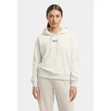 Boss ORANGE Hoodie Ehoody Premium Damenmode mit gesticktem Logo beige XS (34)