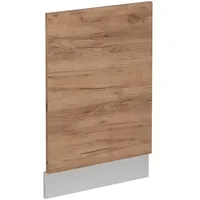 Vicco Frontblende R-Line Geschirrspüler Fronttür Goldkraft Eiche 45 cm