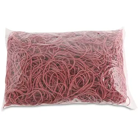 OFFICER PRODUCTS Gummibander Durchmesser 100mm Farbe Rot Gewicht 1000g
