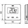 TECE TECEfloor Raumbediengerät Temperatur, LCD-Display, 77420051, Farbe: weiß,