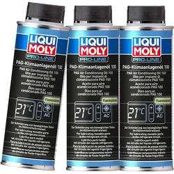 3x 250ml Liqui Moly Pag Klimaanlagenöl 100 Kompressoröl Klima Kompressor Dose:
