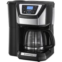 Russell Hobbs Victory Grind & Brew, Filterkaffeemaschine, Schwarz
