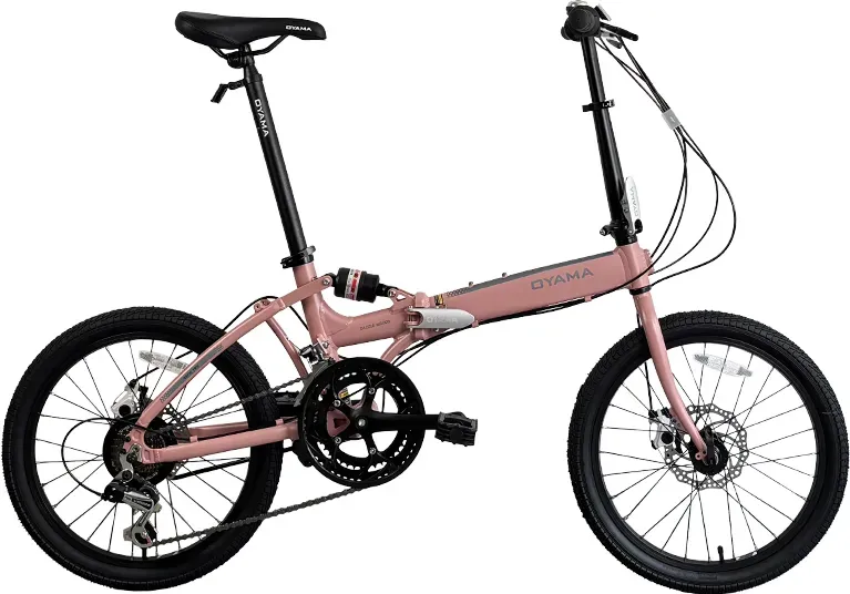 OYAMA-dazzle 500-Klapprad-rosa