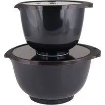 Mepal ROSTI Schüsseln 2-er Set NEW MARGRETHE | Black Edition - Schwarz