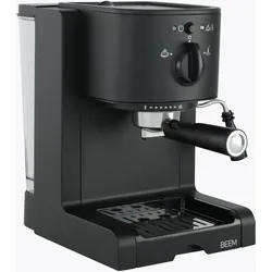 BEEM Siebträgermaschine Espresso Perfect II Ultimate, Schwarz Matt