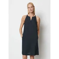 Luftiges Leinenkleid, blau, 44