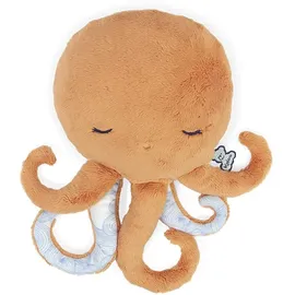 Kaloo - Petit Calme - Beruhigendes Plüschtier für Babys - 29 cm Oktopus, Orangefarben - Wärmekissen mit Heißem/Kaltem Effekt - Sehr Weiches Material - Abnehmbarer Bezug - Ab Geburt, K970701