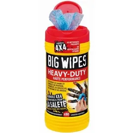 Big Wipes heavy duty 80 - renseservietter antibakterielle dobbelt sidet