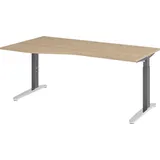 B.M. Schreibtisch Serie-XB Eiche