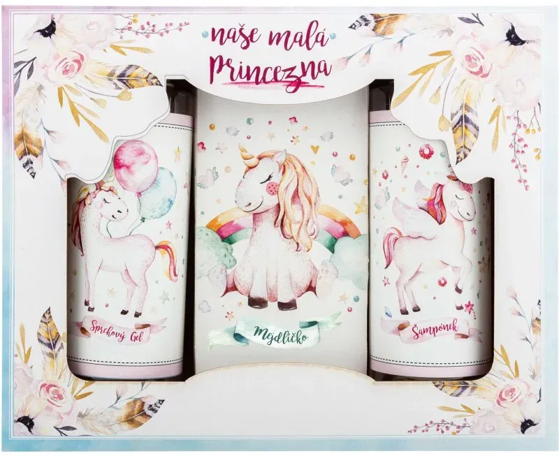 Bohemia Gifts & Cosmetics Unicorn Geschenkset (für die Badewanne) für Kinder