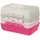 Emsa Variabolo Brotdosen-Set Grau/Pink 4-tlg.