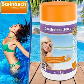 Steinbach Quattrotabs 200g langsamlöslich, 1.00kg (0752601TD08)