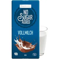 Frankonia No Sugar Added Vollmilch Schokolade 0,08 kg