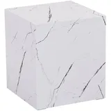[en.casa] Ellelu Weiß MDF 45 x 40 x 40 cm