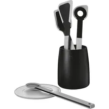 WOLL Kochbesteck-Set Cook it 5-tlg grau Kunststoff/Silikon