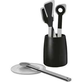 WOLL Kochbesteck-Set Cook it 5-tlg grau Kunststoff/Silikon