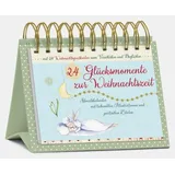 Korsch Verlag Tisch-Adventskalender 24 Glücksmomente zur Weihnachtszeit