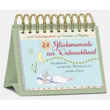 Korsch Verlag Tisch-Adventskalender 24 Glücksmomente zur Weihnachtszeit