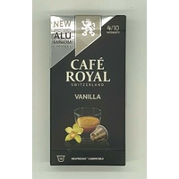 40 Cafe Royal Kapseln Nespresso Flavoured Edition Vanilla 16 Sorten 6,38€/100gr