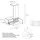 Vladon Wandgarderobe Carlton 105 x 193 x 35 cm Anthrazit matt/Beton Oxid Optik
