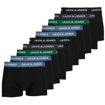 JACK & JONES Retro Boxershorts Schwarz / Mehrfarbig XXL 10er Pack