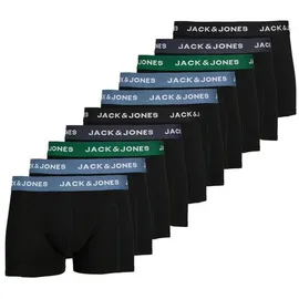 JACK & JONES Retro Boxershorts Schwarz / Mehrfarbig XXL 10er Pack