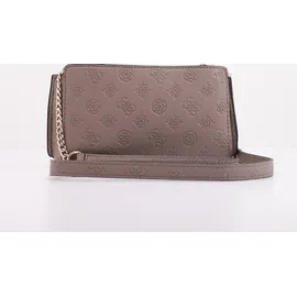 GUESS ZARELA MINI TOP ZIP Grau - Beige