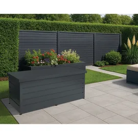 Hörmann Gartenbox Euroline B 166 × T 88 × H 73 cm (Größe 2) Anthrazitgrau (RAL 7016)