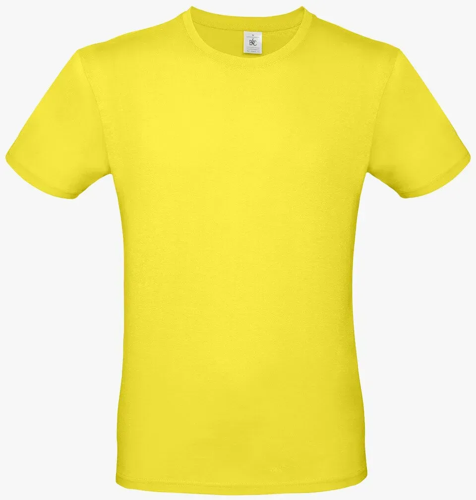 B&C - #E150 Herren T-Shirt - Solar Yellow / XXL