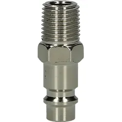 KS Tools Metall-Stecknippel, 1/4"AG, Europa - 999.9086
