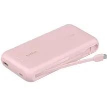 Belkin BoostCharge 20000 mAh 30 W, 74 Wh), Powerbank - mit integriertem Kabel - - Watt -