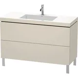 Duravit Waschtischunterschrank bodenstehend „L-Cube“ 120 × 69,8 × 48 cm