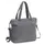 fillikid Wickeltasche Cord mit Wickelunterlage, Kinderwagenaufhänger & Flaschenwärmer - Grau,