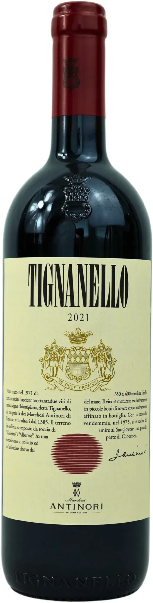 2021 Tignanello IGT - halbe Flasche