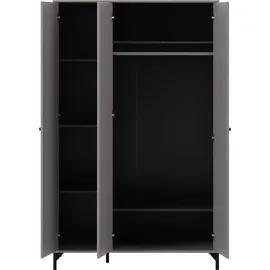 Schildmeyer Kleiderschrank Smash, anthrazit, 118,8 x 60 x 191,2 cm