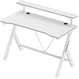 huzaro Gaming-Tisch 120 x 60 cm Weiß
