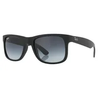 Ray-Ban Justin RB4165 601/8G 54 rubber black / grey gradient