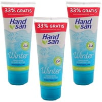 Hand san 100ml Handsan Winter Handcreme 2in1 24h Feuchtigkeit mit Shea & Cocoa Butter PH Neutral