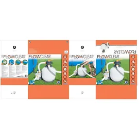 BESTWAY Flowclear Sandfilteranlage 8327 l/h 280 W