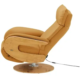 HIMOLLA Relaxsessel 7818 Leder 75 x 108 x 84 cm Gelb elektrisch