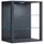 VCM Hängevitrine Glasol 52 x 35 x 60 cm Anthrazit
