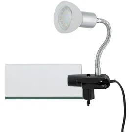 ETC Shop Klemmlampe Weiß 2 St.