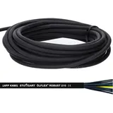 Lapp 10 Meter 0021938 Ölflex Robust 210 Allwetter Steuerleitung 10x1,5 mm2 mit Schutzleiter I Außenbereich I witterungsbeständig I kälteflexibel I Uv-beständig I Anschlussleitung 10g1,5