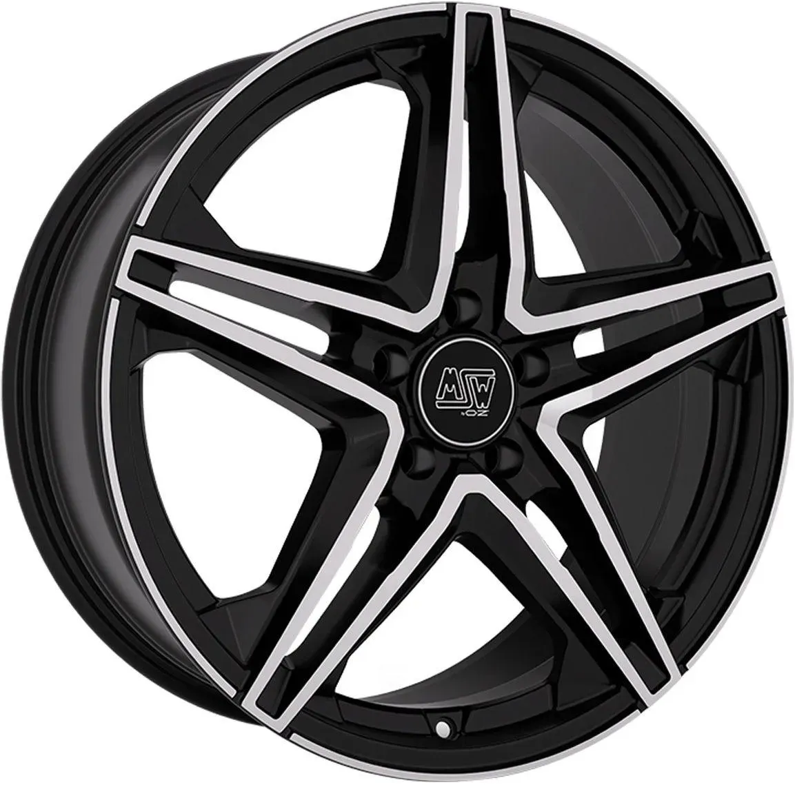 MSW (OZ) MSW 31 gloss black full polished 8.0Jx19 5x112 ET38