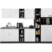 Held Küchenzeile »Paris«, mit E-Geräten, Breite 280 cm, wahlweise Induktionskochfeld