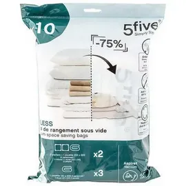 5five simply smart | 10er-set Air-flat-kompressorsäcke - 5five