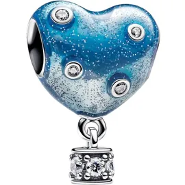 Pandora Heißluftballon Herz Blau 793595C01