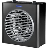 Black & Decker Heizlüfter 2000 W Mattschwarz/Grau